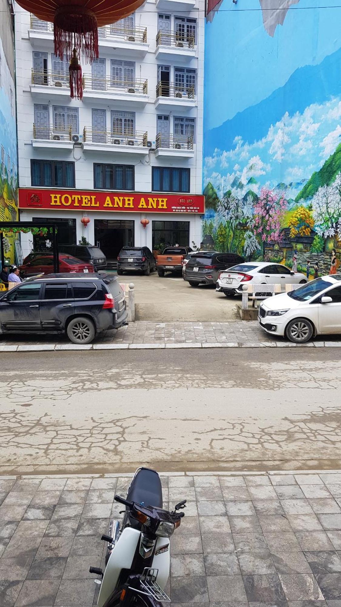 Anh Anh Hotel Bac Ha  Exteriör bild